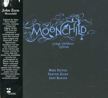 the album cover for John Zorn - Moonchild