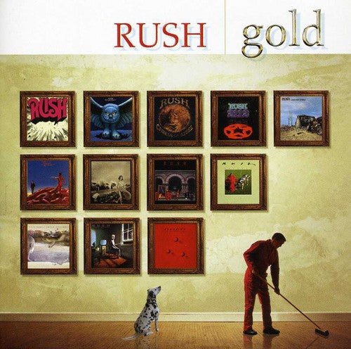 the album cover for Rush - Gold