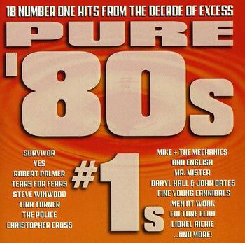 the album cover for Pure 80s #1s - Pure 80's #1s
