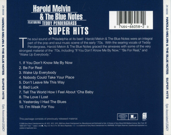 Super Hits - Melvin, Harold & The Blue Notes