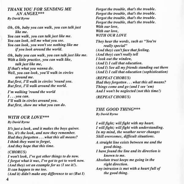 More Songs About Buildings And Food - Talking Heads