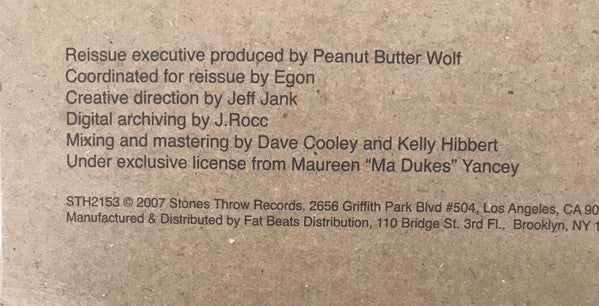 Ruff Draft - J Dilla