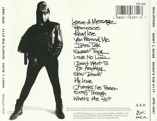 What's The 411? - Blige, Mary J.