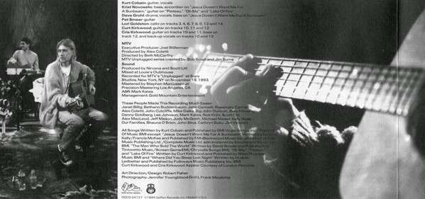 Unplugged in New York - Nirvana [CD]