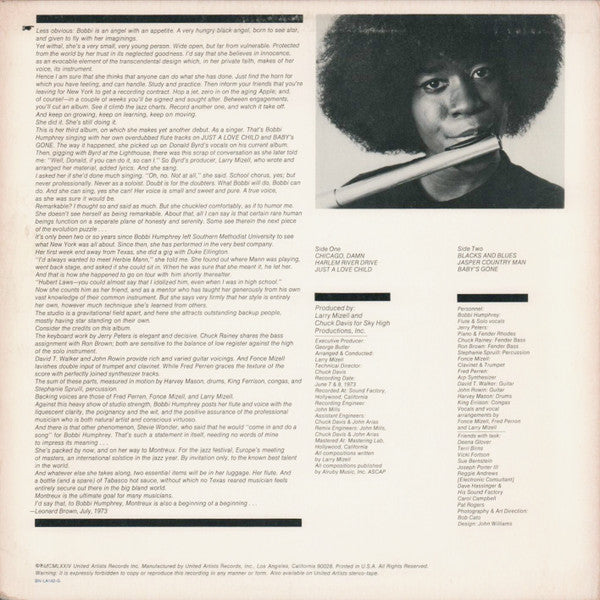 Blacks And Blues - Humphery, Bobbi