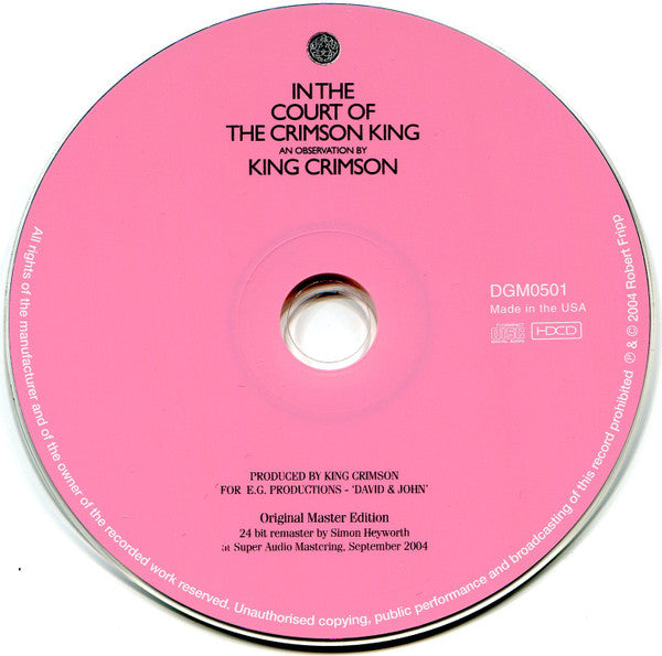 In The Court Of The Crimson King - King Crimson