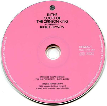 In The Court Of The Crimson King - King Crimson
