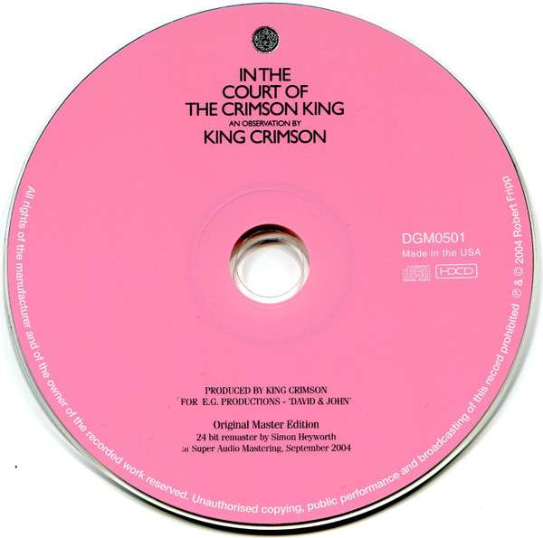 In The Court Of The Crimson King - King Crimson