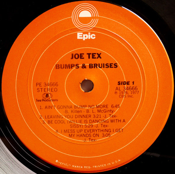 Bumps & Bruises - Tex, Joe