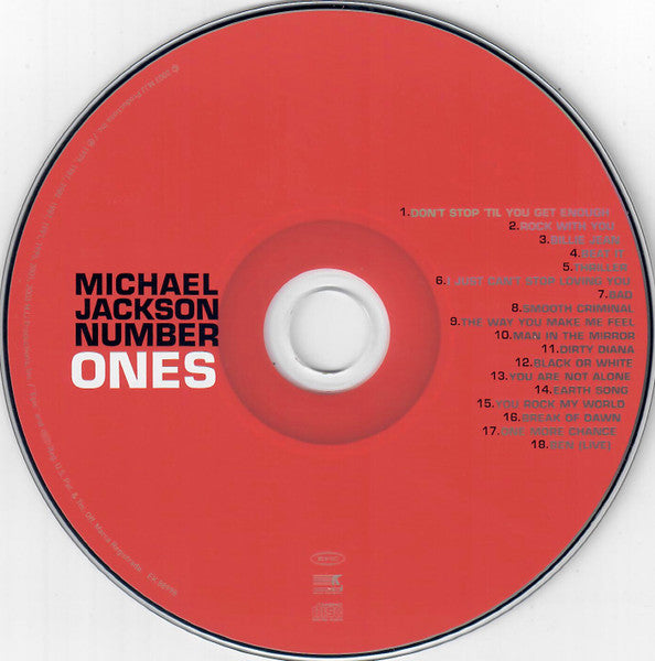 Number Ones - Michael Jackson [CD]