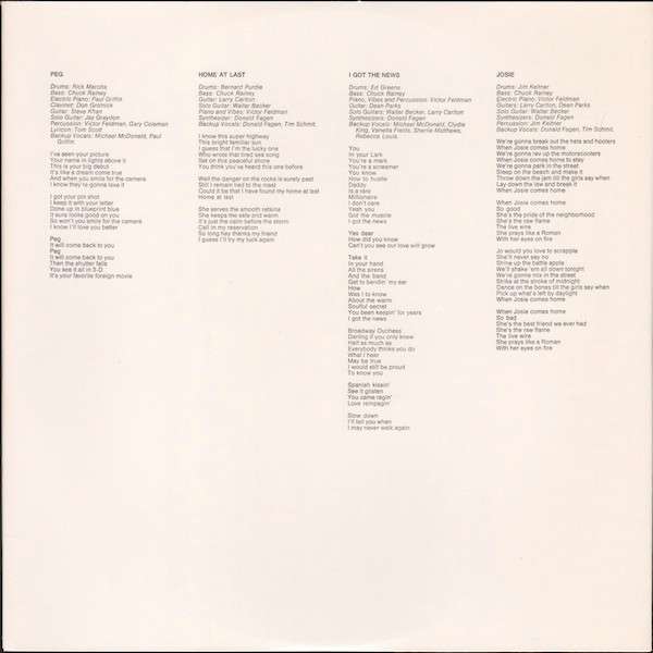 Aja - Steely Dan