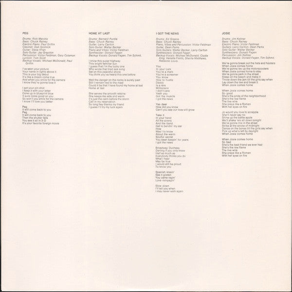 Aja - Steely Dan