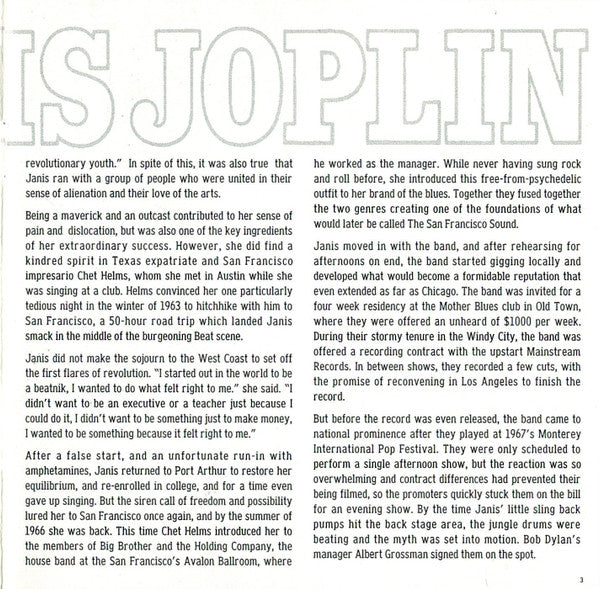 Greatest Hits - Joplin, Janis