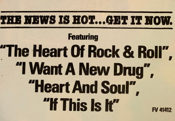 Sports - Lewis, Huey & The News