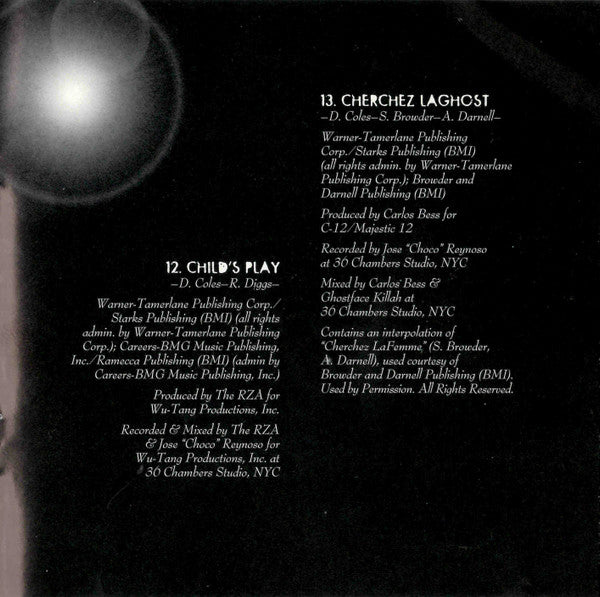 Supreme Clientele - Ghostface Killah