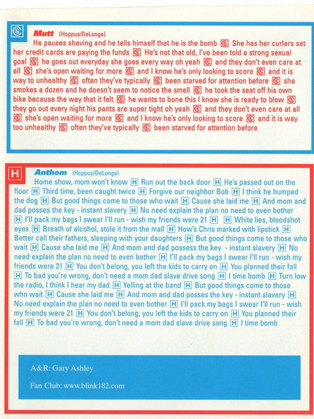 Enema Of The State - Blink 182