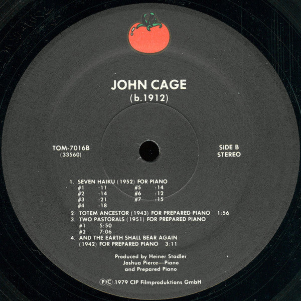 John Cage - Cage. John