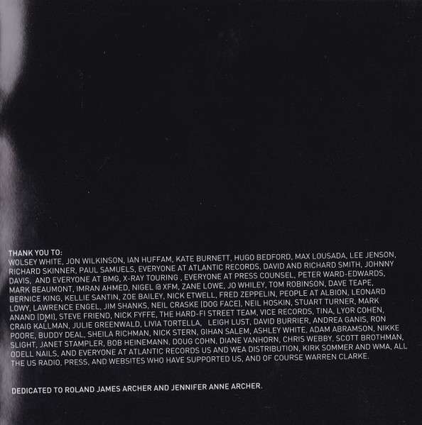 Stars Of Cctv - Hard-Fi