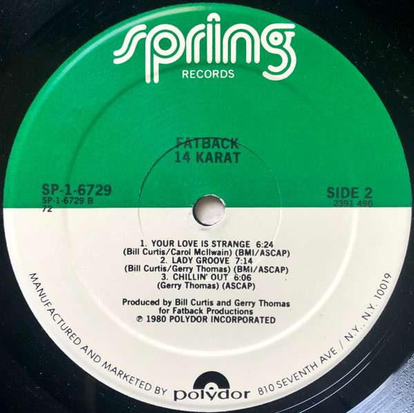 14 Karat - Fatback Band, The