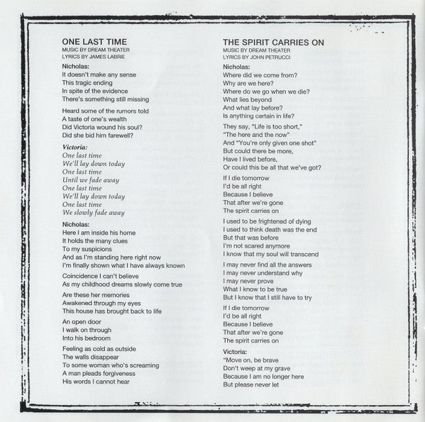 Scense From A Memory - Dream Theater