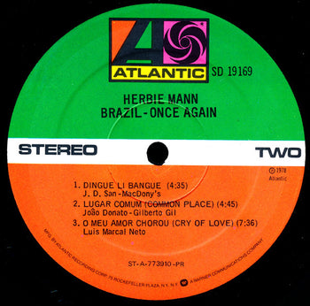 Brazil - Once Again - Mann, Herbie