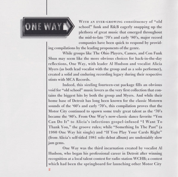 Best Of - One Way