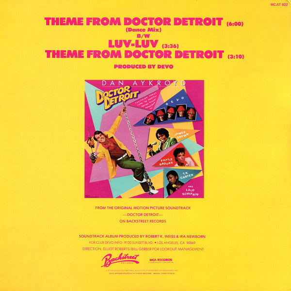 Theme From Doctor Detroit - Devo