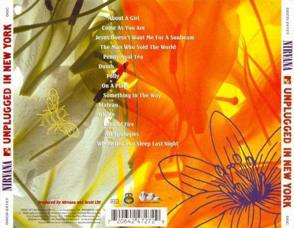 Unplugged in New York - Nirvana [CD]