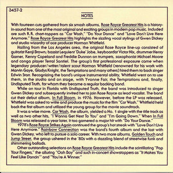 Greatest Hits - Rose Royce