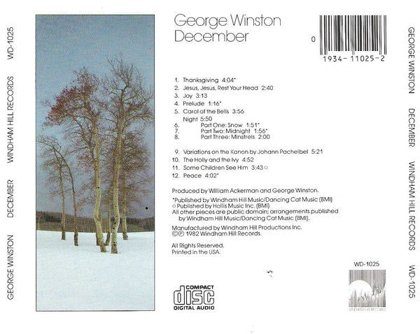 December - Winston, George