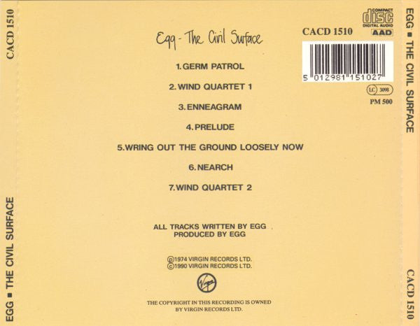 The Civil Surface - Egg