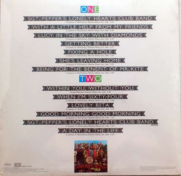 Sgt. Pepper's Lonely Hearts Club Band - Beatles