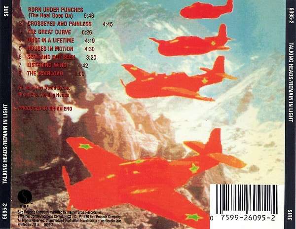 Remain in Light - Talking Heads [CD]