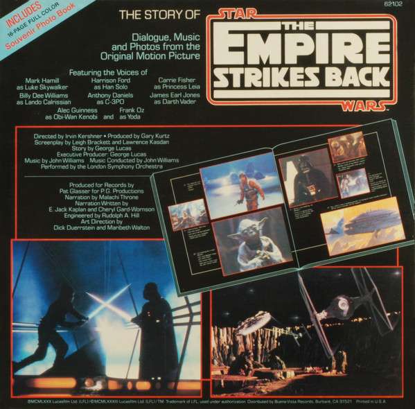 Empire Strikes Back (OMPST) - Original Star Wars Cast, Narration Malachi Thorne