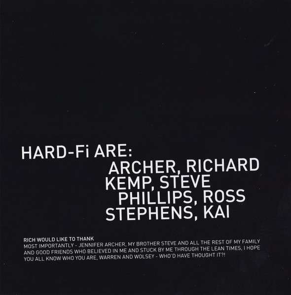 Stars Of Cctv - Hard-Fi