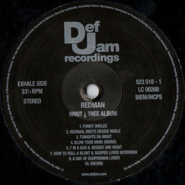 Whut? The Album - Redman