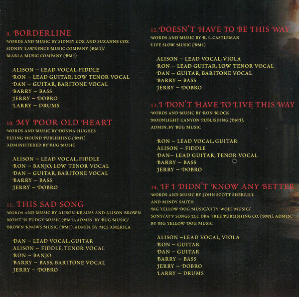 Lonely Runs Both Ways - Krauss, Alison And Union Station
