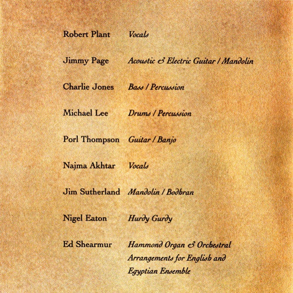 No Quarter - Page, Jimmy & Plant, Robert