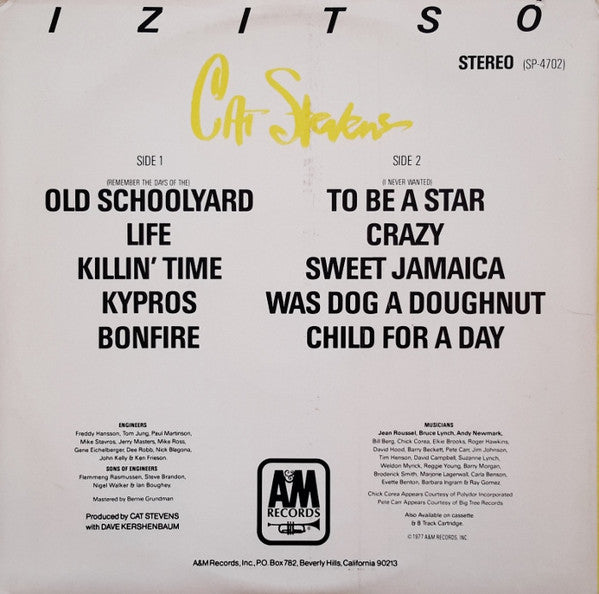 Izitso - Stevens, Cat
