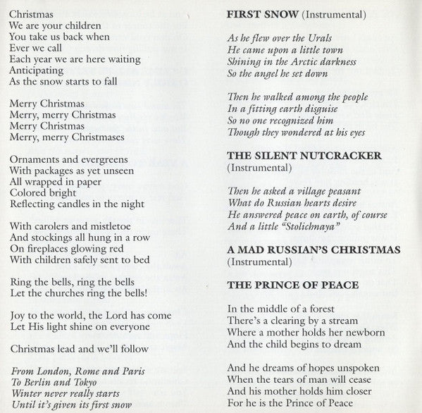 Christmas Eve And Other Stories - Trans-Siberian Orchestra