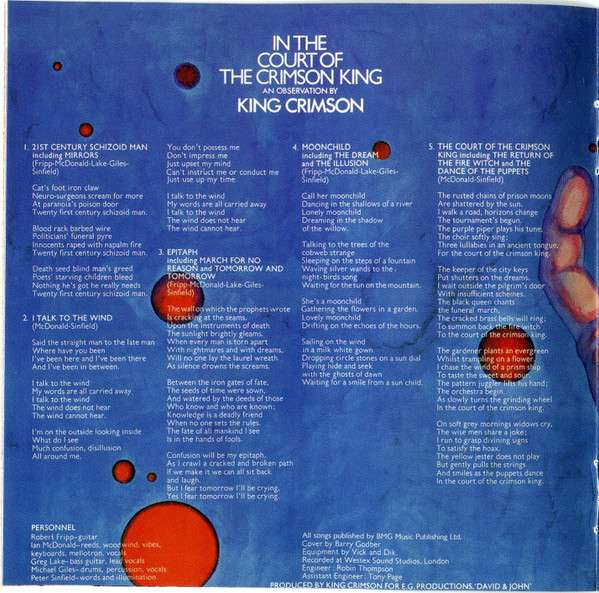 In The Court Of The Crimson King - King Crimson