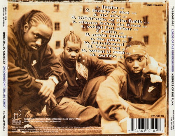 Keepers Of The Funk - Lords Of The Underground