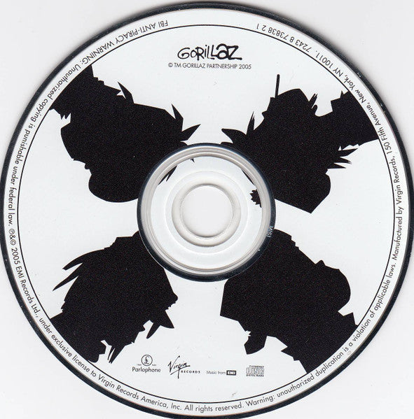 Demon Days - Gorillaz [CD]