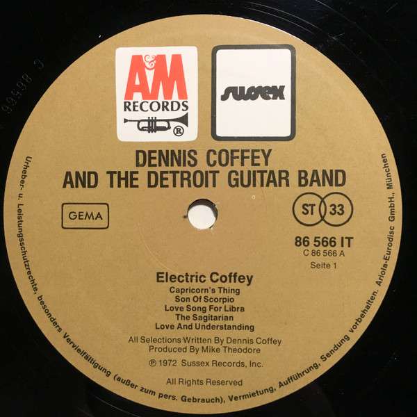 Electric Coffey - Coffey, Dennis