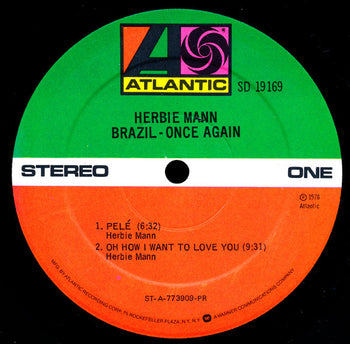 Brazil - Once Again - Mann, Herbie