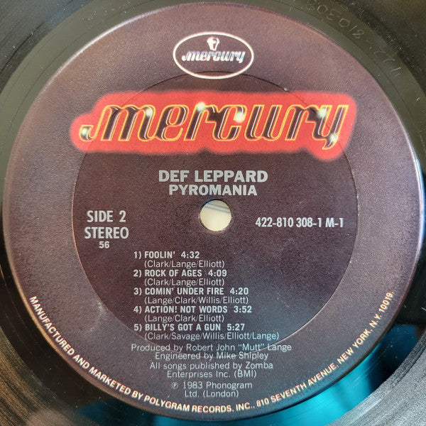 Pyromania - Def Leppard