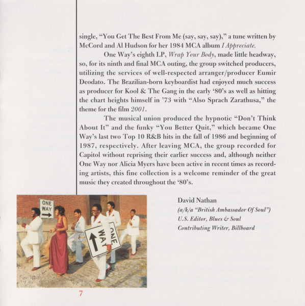 Best Of - One Way