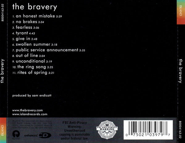 The Bravery - Bravery, The