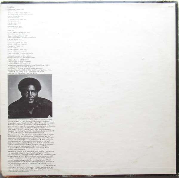 Alexander, Arthur  - Arthur Alexander