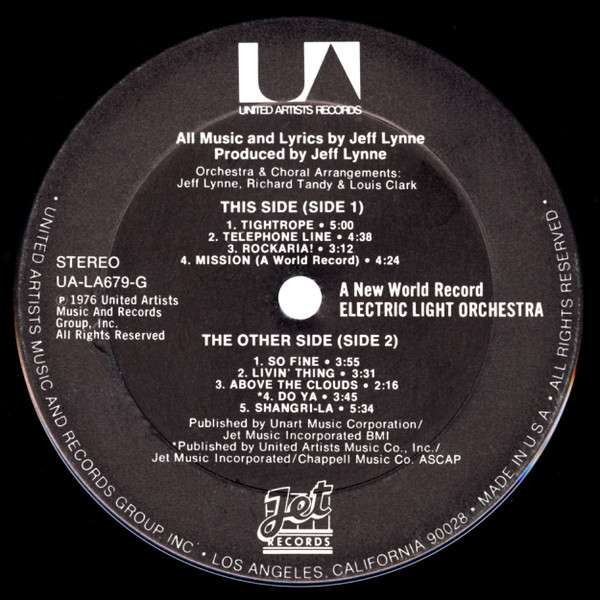 A New World Record - Electric Light Orchestra